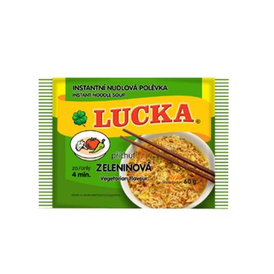 Instantní polévka Lucka se zeleninovou příchutí 60 g